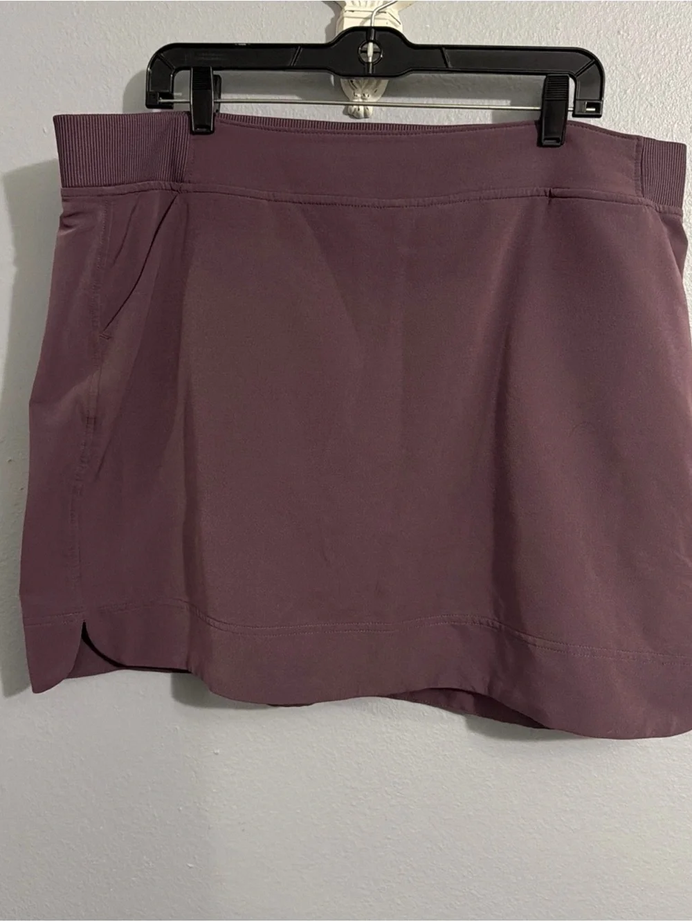 32 Degrees Cool Women’s soft Purple /Mauve Athletic Skort Size XL Pockets - Picture 2 of 11